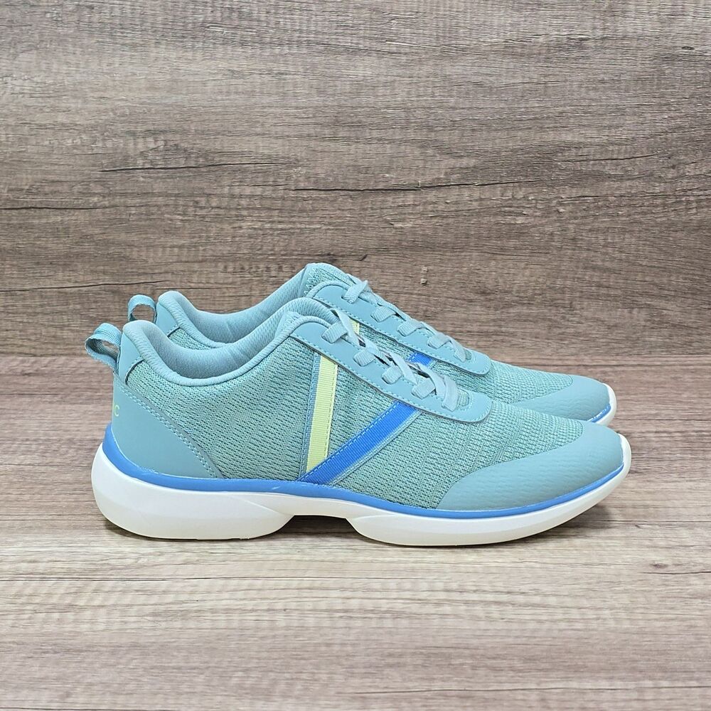 Vionic Jolisa Women's Size 8.5 Wasabi Green Blue Sneakers NEW